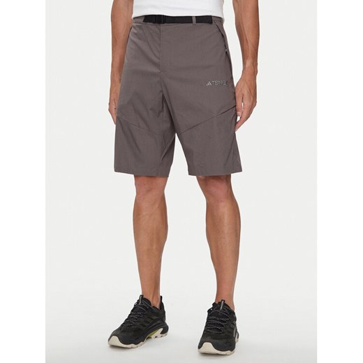 adidas Szorty sportowe Terrex Xploric IN4608 Brązowy Regular Fit XL MODIVO