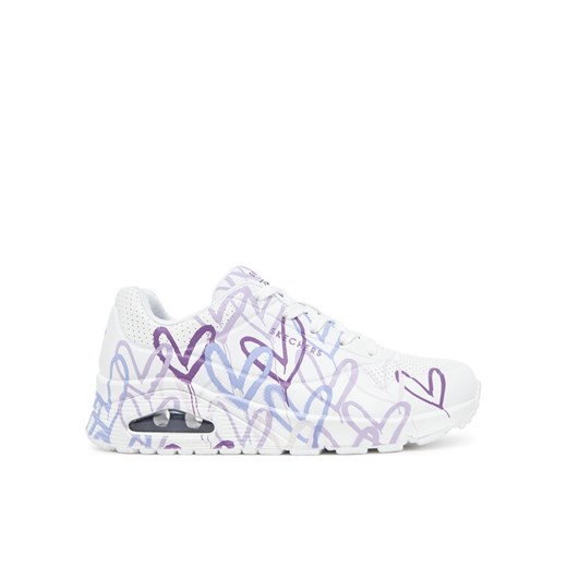 Skechers Sneakersy Skechers x Jgoldcrown Uno-Spread The Love 155507/WLPR Biały ze sklepu MODIVO w kategorii Buty sportowe damskie - zdjęcie 183851734