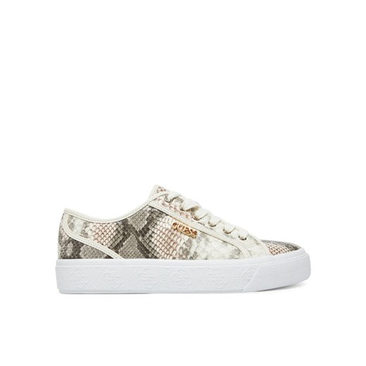Guess Sneakersy FLTJLV ELE12 Szary ze sklepu MODIVO w kategorii Buty sportowe damskie - zdjęcie 183851754