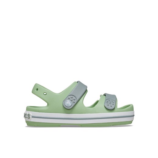 Crocs Sandały Crocband Cruiser Sandal T Kids 209424 Zielony Crocs 27_28 MODIVO