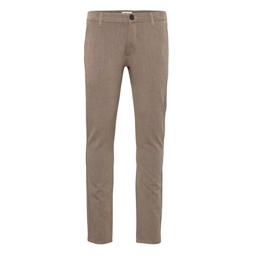 Solid Chinosy 21200141 Beżowy Slim Fit ze sklepu MODIVO w kategorii Spodnie męskie - zdjęcie 183851784