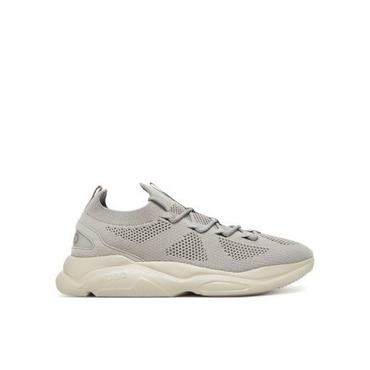 HUGO Sneakersy Leon 50553232 Szary ze sklepu MODIVO w kategorii Buty sportowe męskie - zdjęcie 183851790