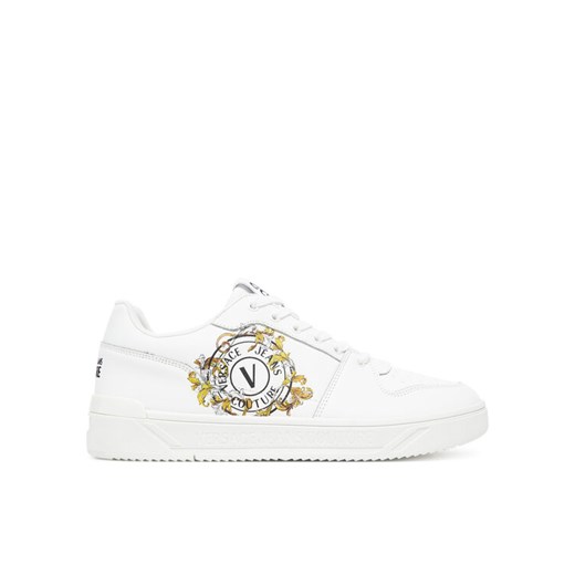 Versace Jeans Couture Sneakersy 78YA3SJ1 Biały ze sklepu MODIVO w kategorii Buty sportowe męskie - zdjęcie 183851863