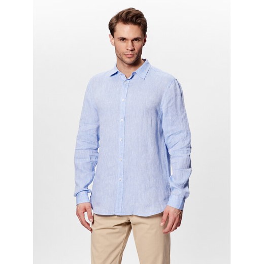 United Colors Of Benetton Koszula 5BKU5QJG8 Błękitny Regular Fit ze sklepu MODIVO w kategorii Koszule męskie - zdjęcie 183851871