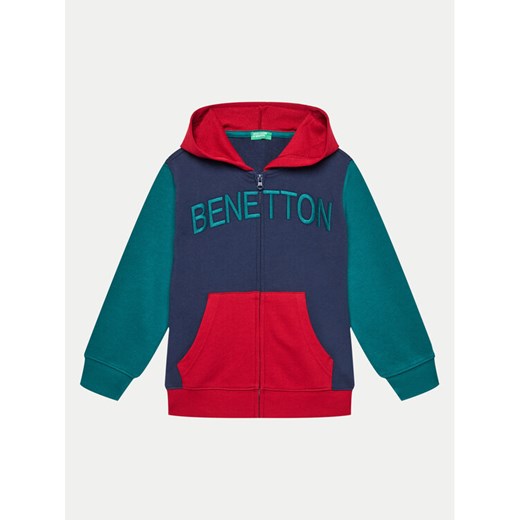 United Colors Of Benetton Bluza 3J68C503X Kolorowy Regular Fit ze sklepu MODIVO w kategorii Bluzy chłopięce - zdjęcie 183851883