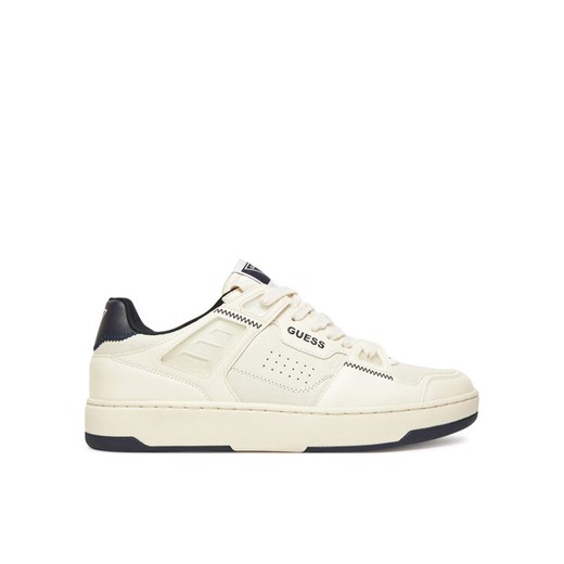 Guess Sneakersy FMTVIN-ELE12 Écru ze sklepu MODIVO w kategorii Buty sportowe męskie - zdjęcie 183851903