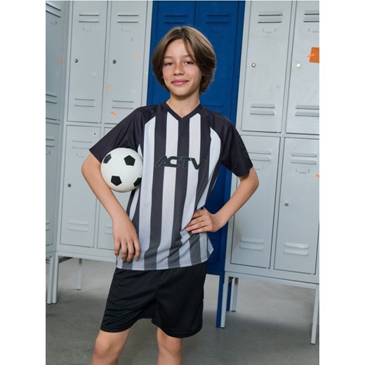 Sinsay - Koszulka sportowa Active - czarny ze sklepu Sinsay w kategorii T-shirty chłopięce - zdjęcie 183856271