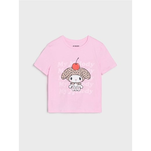 Sinsay - Koszulka My Melody - różowy ze sklepu Sinsay w kategorii Bluzki dziewczęce - zdjęcie 183856284