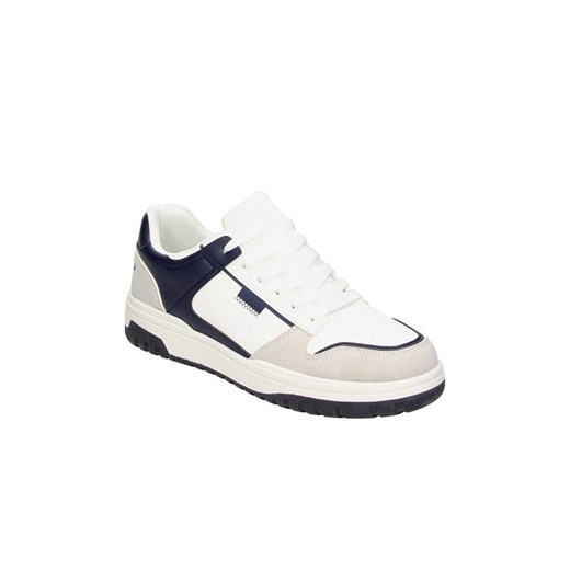 Bullboxer Sneakersy w kolorze biało-granatowym ze sklepu Limango Polska w kategorii Buty sportowe męskie - zdjęcie 183856880