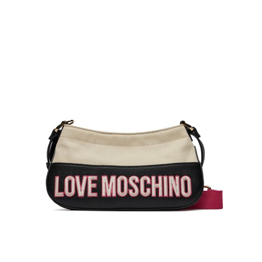 Torebka LOVE MOSCHINO JC4037PP1ILF110B Czarny ze sklepu eobuwie.pl w kategorii Torebki bagietki - zdjęcie 183857611