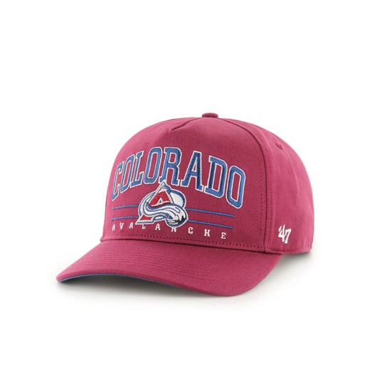 Czapka z daszkiem 47 Brand Colorado Avalanche Roscoe Hitch H-RSCOE16GWP Koralowy ze sklepu eobuwie.pl w kategorii Czapki z daszkiem męskie - zdjęcie 183857680