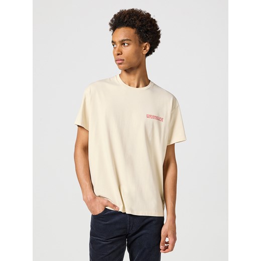 WRANGLER MĘSKA KOSZULKA WRANGLER GRAPHIC TEE VINTAGE WHITE 112357351 ze sklepu YouNeedit.pl w kategorii T-shirty męskie - zdjęcie 183859001