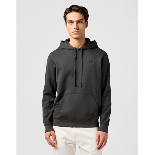 MESKA BLUZA WRANGLER SIGN OFF HOODIE FADED BLACK 112364289 ze sklepu YouNeedit.pl w kategorii Bluzy męskie - zdjęcie 183859104