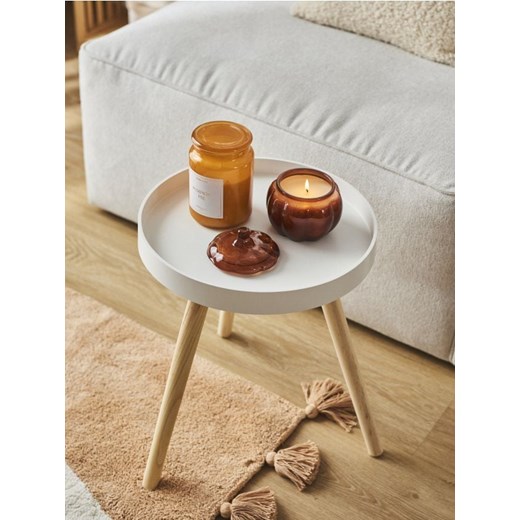 Sinsay - Świeca zapachowa Cinnamon Nutmeg - żółty Sinsay One Size Sinsay