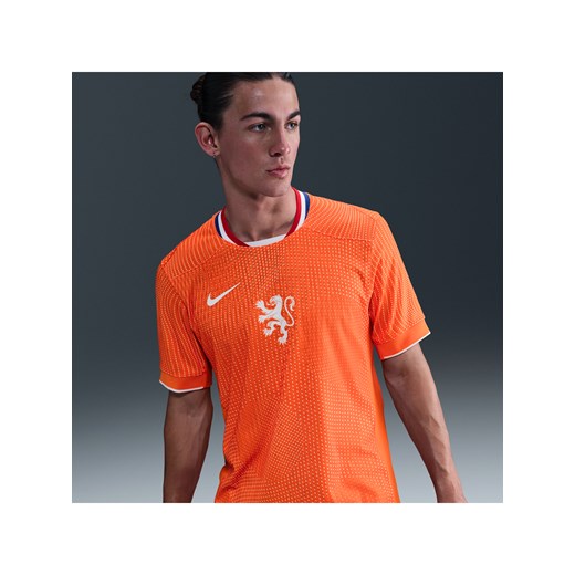 Męska autentyczna koszulka piłkarska Nike Dri-FIT ADV Holandia Match 2025 (drużyna kobiet) (wersja domowa) - Pomarańczowy ze sklepu Nike poland w kategorii T-shirty męskie - zdjęcie 183860361