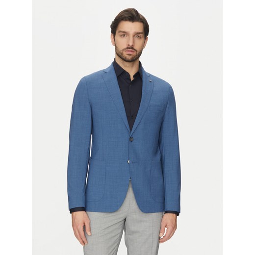 Michael Kors Marynarka MK0SB01025 Niebieski Slim Fit ze sklepu MODIVO w kategorii Marynarki męskie - zdjęcie 183862604