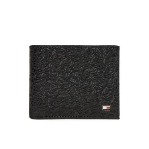 Tommy Hilfiger Duży Portfel Męski Th Flag Mini Cc Wallet AM0AM13518 Czarny ze sklepu MODIVO w kategorii Portfele męskie - zdjęcie 183862662