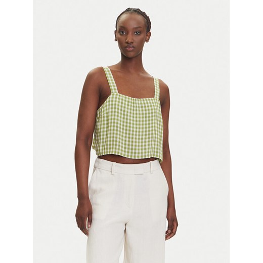 RVCA Top 23B041503 Zielony Relaxed Fit ze sklepu MODIVO w kategorii Bluzki damskie - zdjęcie 183862771
