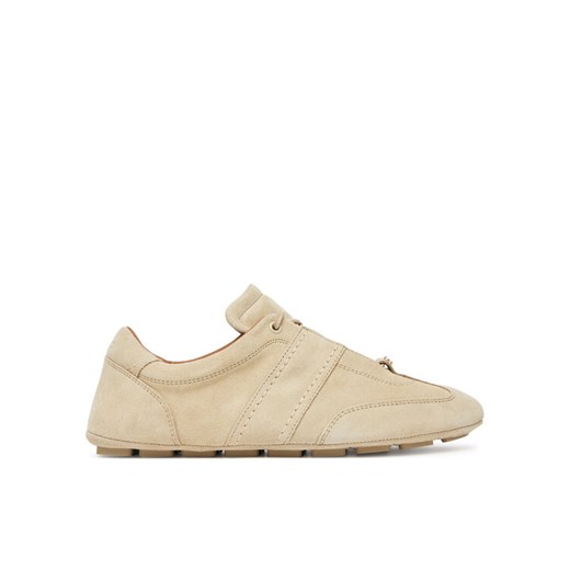 BOSS Sneakersy Roxanne 50547962 Beżowy ze sklepu MODIVO w kategorii Buty sportowe damskie - zdjęcie 183862781