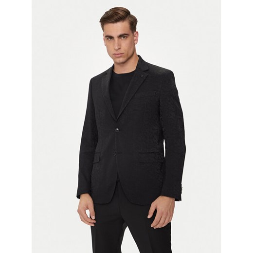 KARL LAGERFELD Marynarka 155200-543003 Czarny Slim Fit ze sklepu MODIVO w kategorii Marynarki męskie - zdjęcie 183862830
