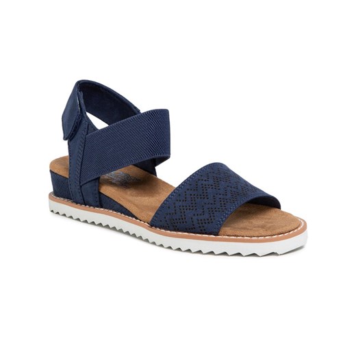 Skechers Sandały Desert Kiss 31440/NVY Granatowy ze sklepu MODIVO w kategorii Sandały damskie - zdjęcie 183862882