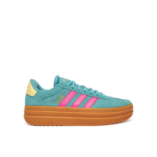 adidas Sneakersy Vl Court Bold JQ5634 Zielony ze sklepu MODIVO w kategorii Buty sportowe damskie - zdjęcie 183862921
