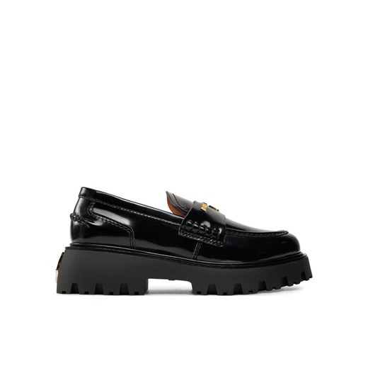 Naked Wolfe Loafersy Flawed Czarny ze sklepu MODIVO w kategorii Lordsy damskie - zdjęcie 183862931