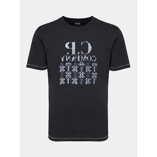 C.P. Company T-Shirt 15CMTS355A 005431G Czarny Regular Fit ze sklepu MODIVO w kategorii T-shirty męskie - zdjęcie 183863002