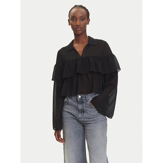 ONLY Bluzka Suzzi 15360661 Czarny Regular Fit ze sklepu MODIVO w kategorii Bluzki damskie - zdjęcie 183863012