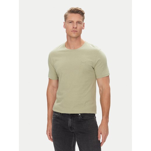 BOSS T-Shirt Tales 50508584 Zielony Regular Fit ze sklepu MODIVO w kategorii T-shirty męskie - zdjęcie 183863020