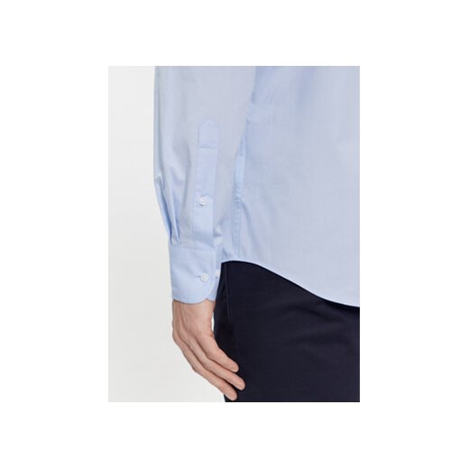Tommy Hilfiger Koszula Cl Flex Poplin Rf Shirt MW0MW31219 Błękitny Regular Fit Tommy Hilfiger 42 MODIVO