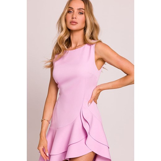 made of emotion Sukienka w kolorze jasnoróżowym XL promocyjna cena Limango Polska