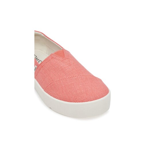 Półbuty Toms Verona Slip On 10021859 Różowy Toms 42 eobuwie.pl