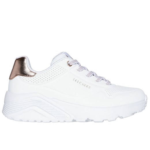Buty dziecięce Skechers Uno Lite 310384LWHT - białe ze sklepu streetstyle24.pl w kategorii Buty sportowe damskie - zdjęcie 183866511