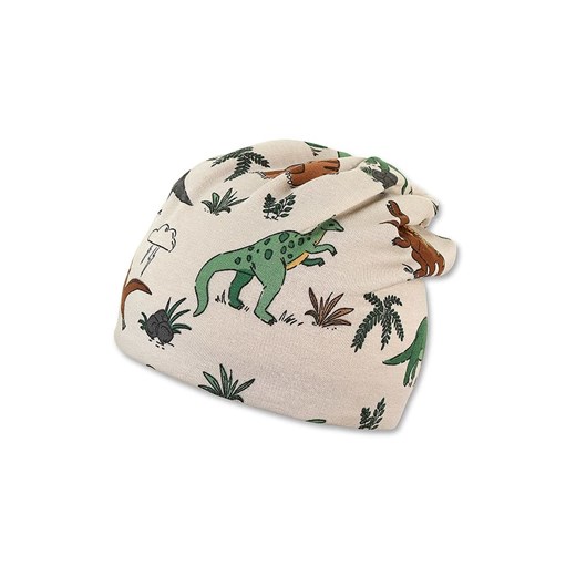 Sterntaler Czapka beanie w kolorze beżowym ze sklepu Limango Polska w kategorii Czapki dziecięce - zdjęcie 183867071