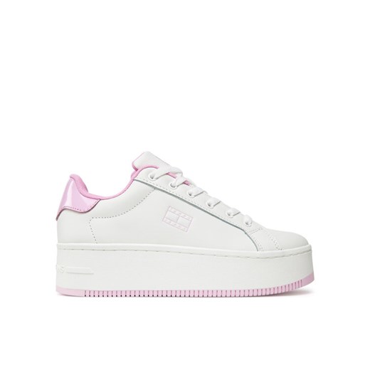 Tommy Jeans Sneakersy Tjw Flatform Patent Sneaker EN0EN02864 Écru ze sklepu MODIVO w kategorii Buty sportowe damskie - zdjęcie 183867230