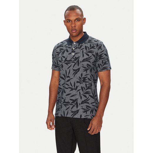 Pierre Cardin Polo C5 21434.2117 Granatowy Regular Fit ze sklepu MODIVO w kategorii T-shirty męskie - zdjęcie 183867251