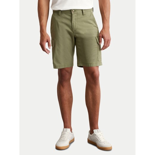 Marc O'Polo Szorty materiałowe 536 0111 15056 Zielony Regular Fit ze sklepu MODIVO w kategorii Spodenki męskie - zdjęcie 183867330