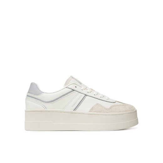 Tommy Jeans Sneakersy The Greenwich Flatform EN0EN02807 Biały ze sklepu MODIVO w kategorii Buty sportowe damskie - zdjęcie 183867343