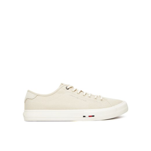 Tommy Hilfiger Tenisówki Hi Vulc Street Canvas FM0FM05515 Beżowy ze sklepu MODIVO w kategorii Trampki męskie - zdjęcie 183867353