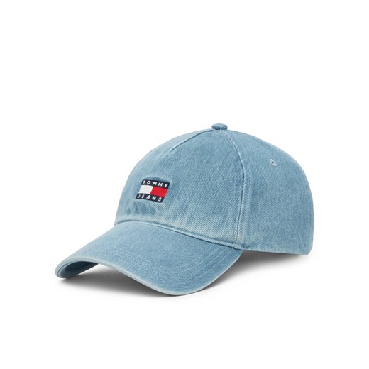 Tommy Jeans Czapka z daszkiem Heritage Core AW0AW17582 Niebieski ze sklepu MODIVO w kategorii Czapki z daszkiem damskie - zdjęcie 183867354