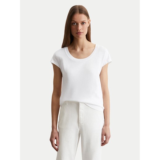 Marc O'Polo T-Shirt 516 2100 50073 Biały Regular Fit ze sklepu MODIVO w kategorii Bluzki damskie - zdjęcie 183867362