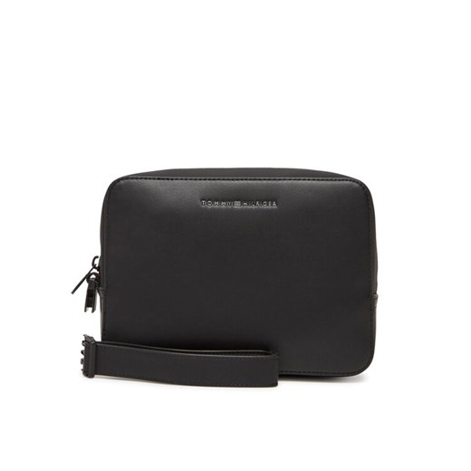 Tommy Hilfiger Kosmetyczka Th Foundation Washbag AM0AM13527 Czarny ze sklepu MODIVO w kategorii Kosmetyczki - zdjęcie 183867381