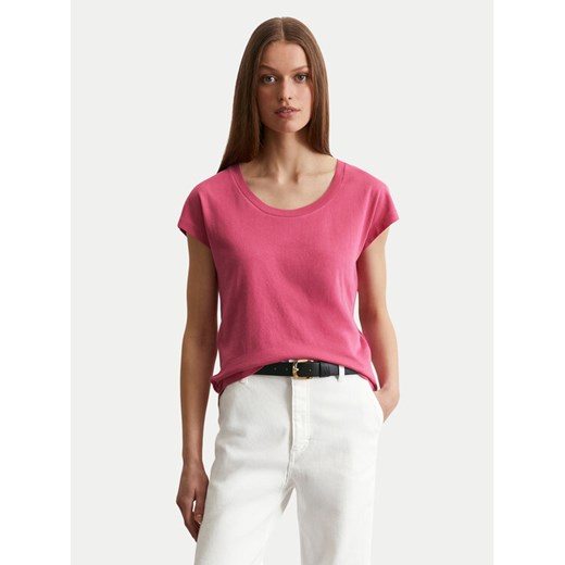 Marc O'Polo T-Shirt 516 2100 50073 Różowy Regular Fit ze sklepu MODIVO w kategorii Bluzki damskie - zdjęcie 183867403