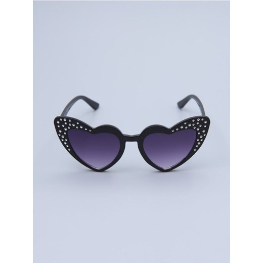 Sinsay - Okulary przeciwsłoneczne - czarny Sinsay One Size Sinsay