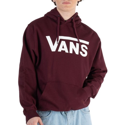 Bluza Vans Classic Pullover VN000HNXK1O1 - bordowa ze sklepu streetstyle24.pl w kategorii Bluzy męskie - zdjęcie 183870313
