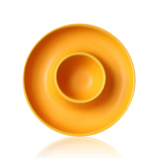 Ogo Living Kieliszek w kolorze pomarańczowym na jajko - Ø 10,5 cm ze sklepu Limango Polska w kategorii Naczynia - zdjęcie 183870674
