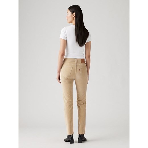 Levi´s Dżinsy - Slim fit - w kolorze beżowym W27/L30 okazja Limango Polska