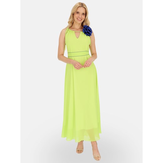 Elegancka sukienka maxi z szarfą L’AF Vega ze sklepu Eye For Fashion w kategorii Sukienki - zdjęcie 183871461