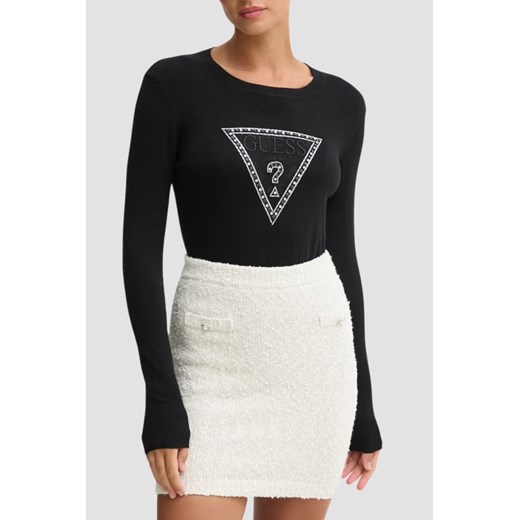 GUESS Czarny damski sweter Ivory, Rozmiar XS ze sklepu outfit.pl w kategorii Swetry damskie - zdjęcie 183872473